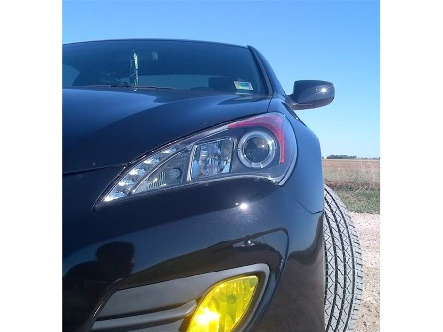 LED Halo Spyder Auto Projector Headlights Black/Clear 5034250