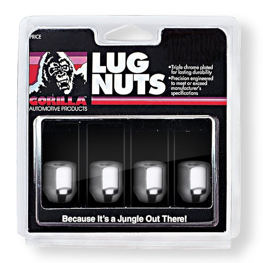 Automotive Gorilla 40067 Acorn Bulge Open End Lug Nuts (12mm x 1.75 Thread Size)