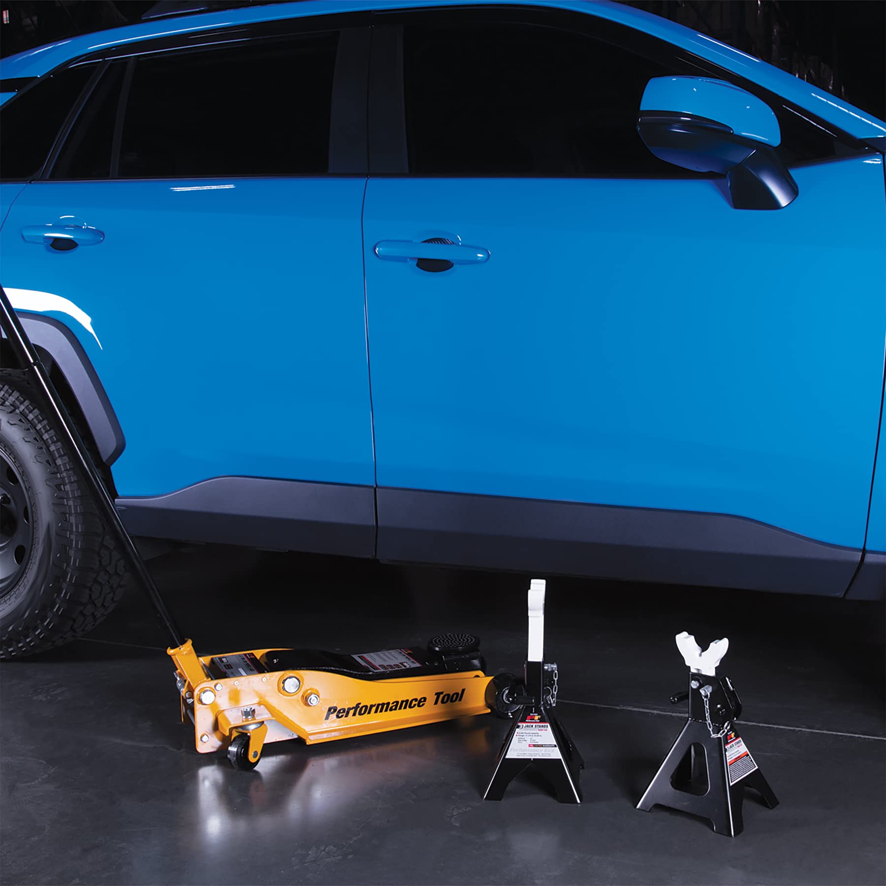 6 Ton Performance Tool W41006 Double Lock Jack Stands (Pair)