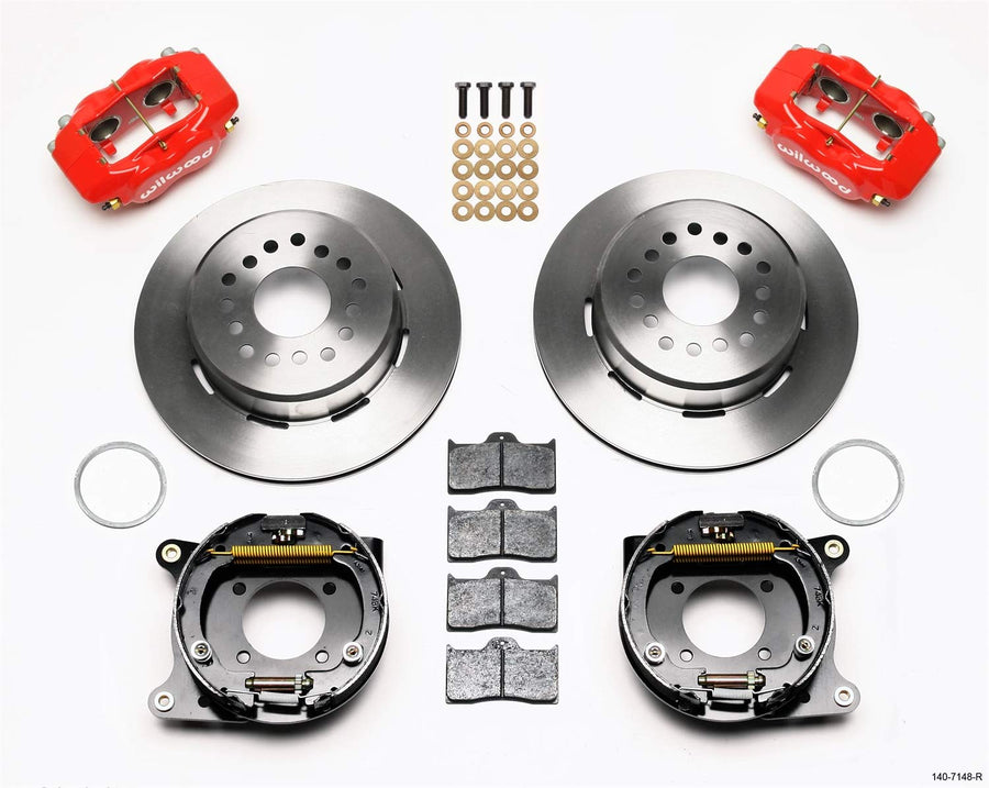 P/S FDLI Park Brake Kit, Red