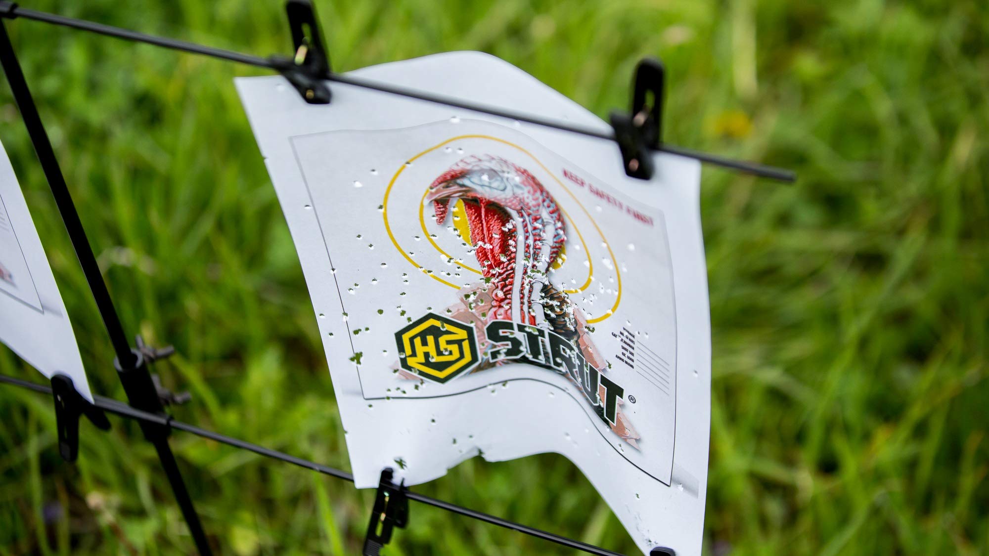 Hunters Specialties Turkey Targets Full Size Paper Shooting Practice - 11 inch x11 inch - 12 Pack