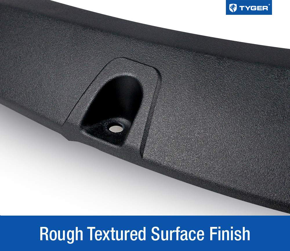 Tyger Auto TG-FF8D4137 Fender Flare Set for 2010-2018 Dodge Ram 2500 3500 (ONLY Fit Fleetside Models with 76.3" & 98.3" Bed) | Rugged Textured Black Pocket Bolt-Riveted, 4 Piece