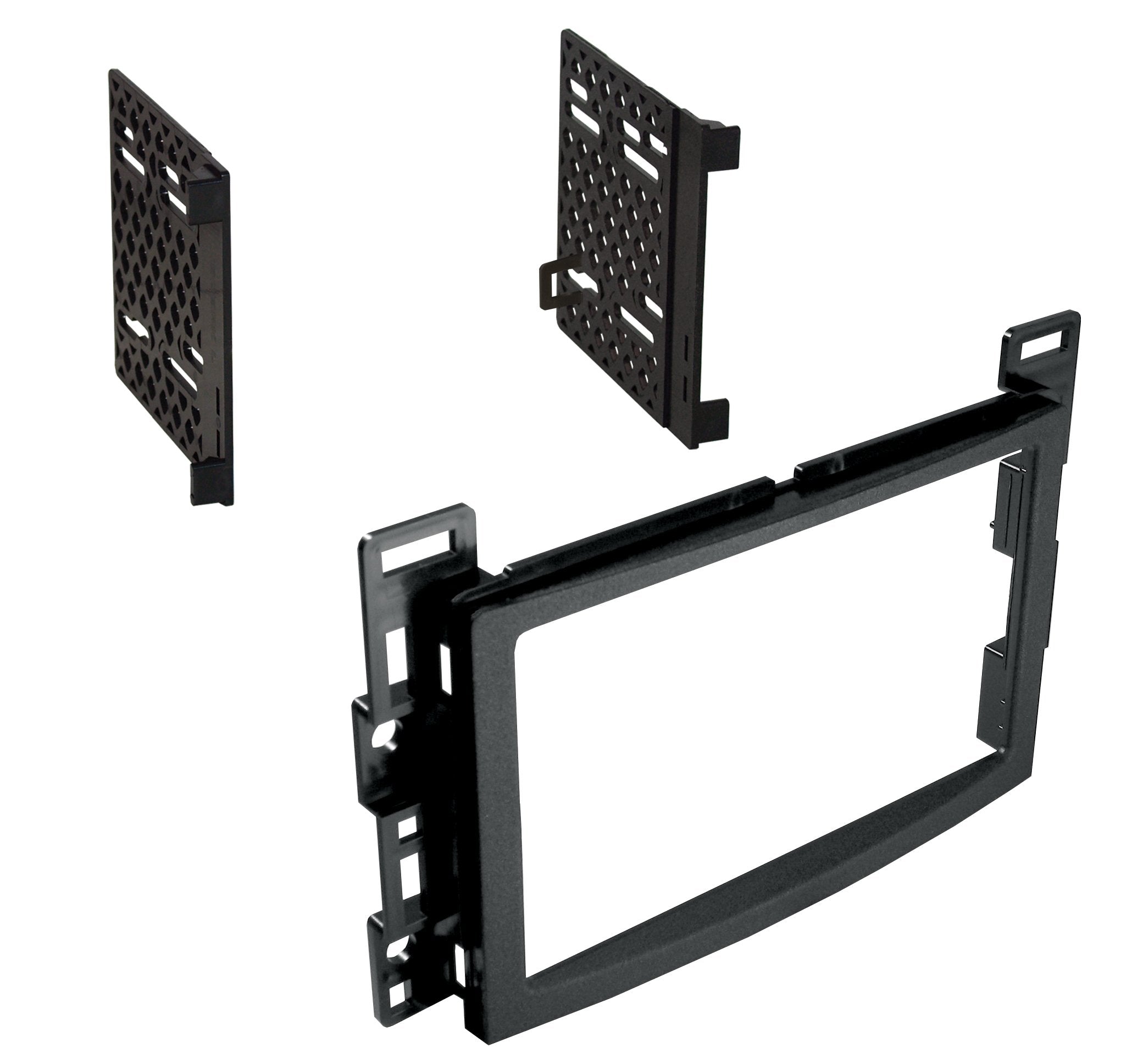 American International 2004-2008 Chevy/Pontiac GMK352 Double DIN Dash Kit, BLACK, 15 Inch x 8.5 Inch x 1 Inch
