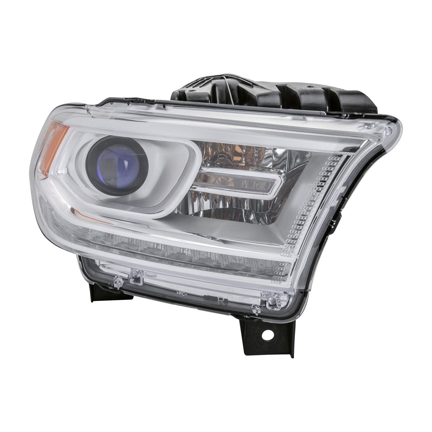 Right TYC Headlight Assembly Compatible with 2014-2015 Dodge Durango