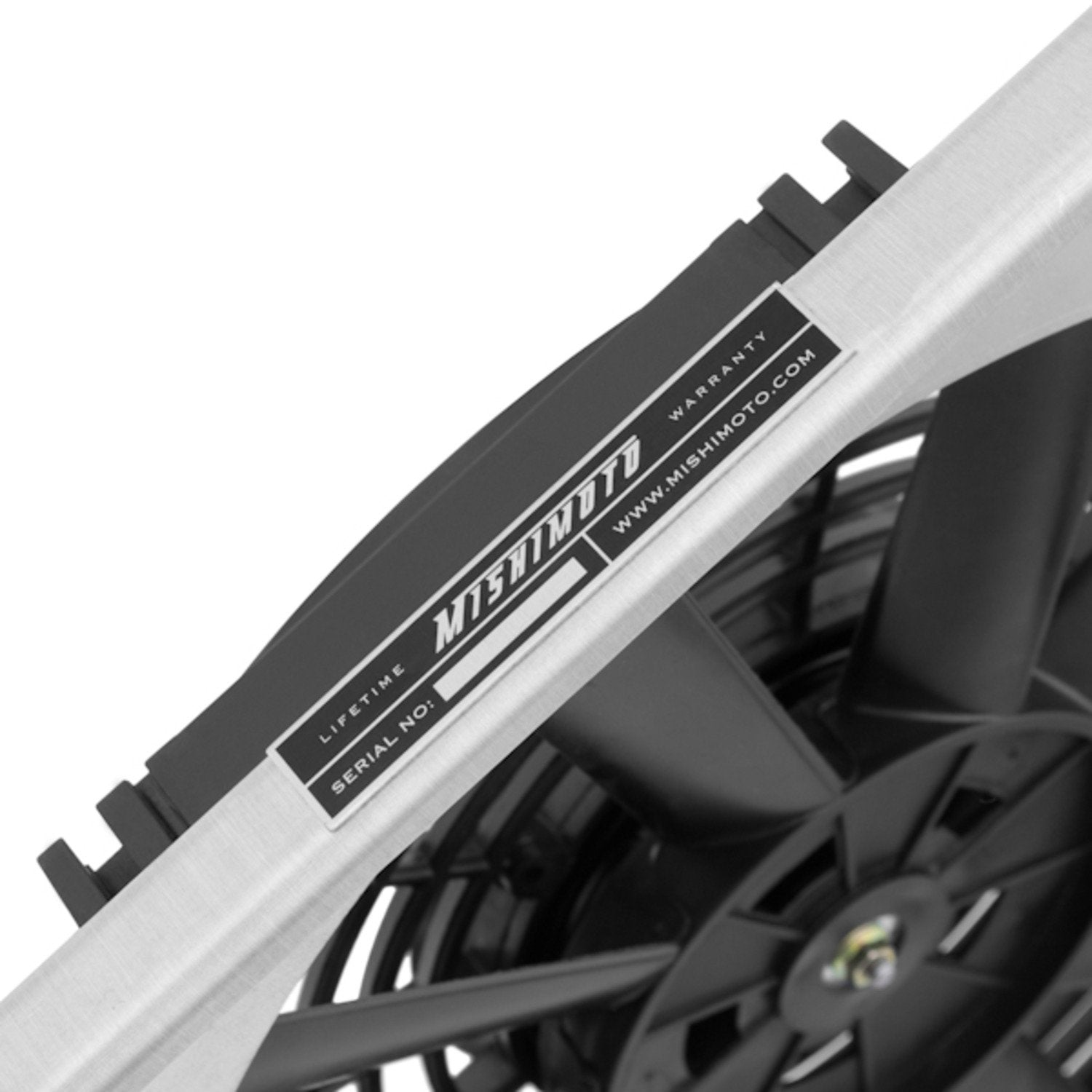 Mishimoto Performance Aluminum Fan Shroud MMFS-R33-RHD Fits Nissan Skyline R33 1995-1998 Silver