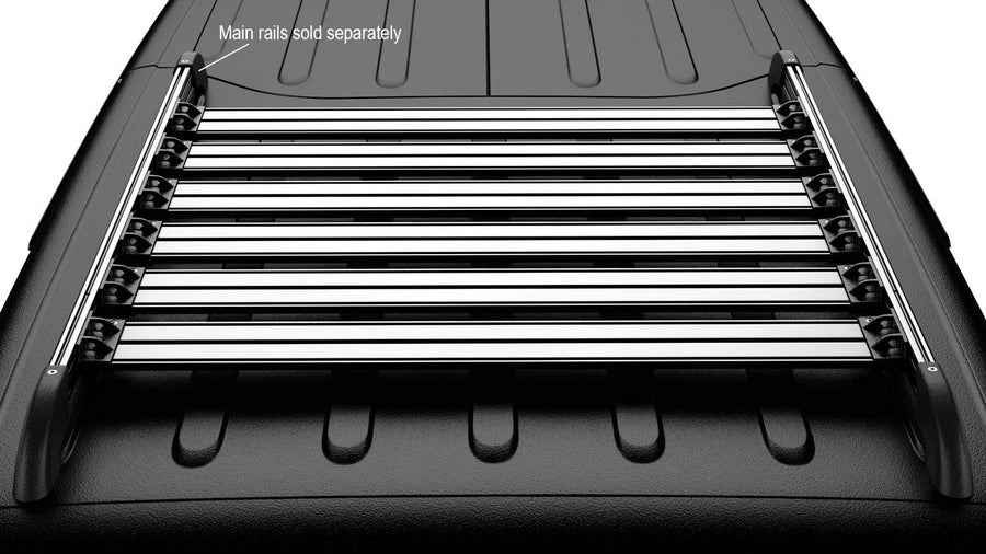 Nebo Roof Rack TeraFlex 4722050 Cargo Slat Kit (Silver) JK