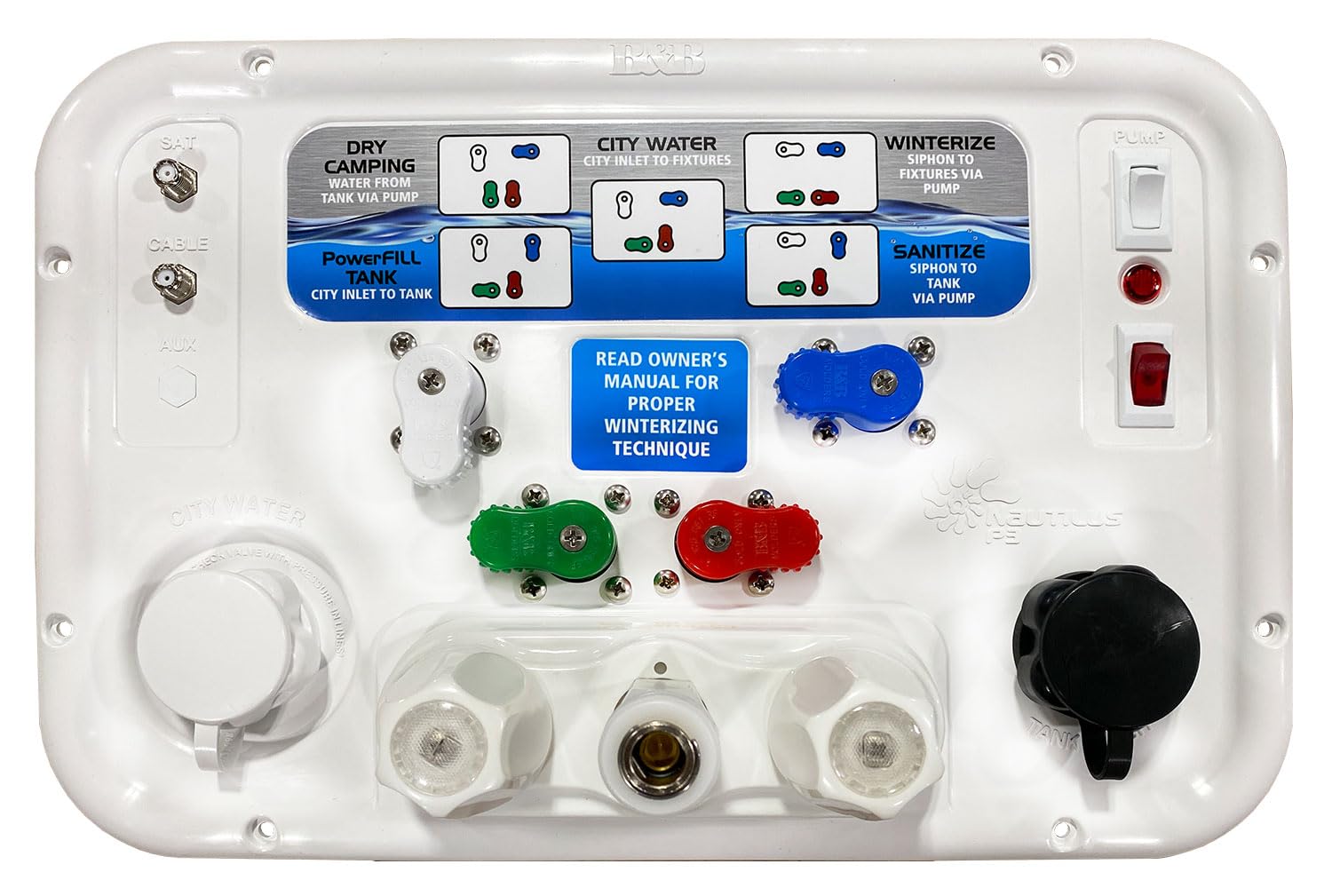 Nautilus P3, H2O System B&B Molders 94145