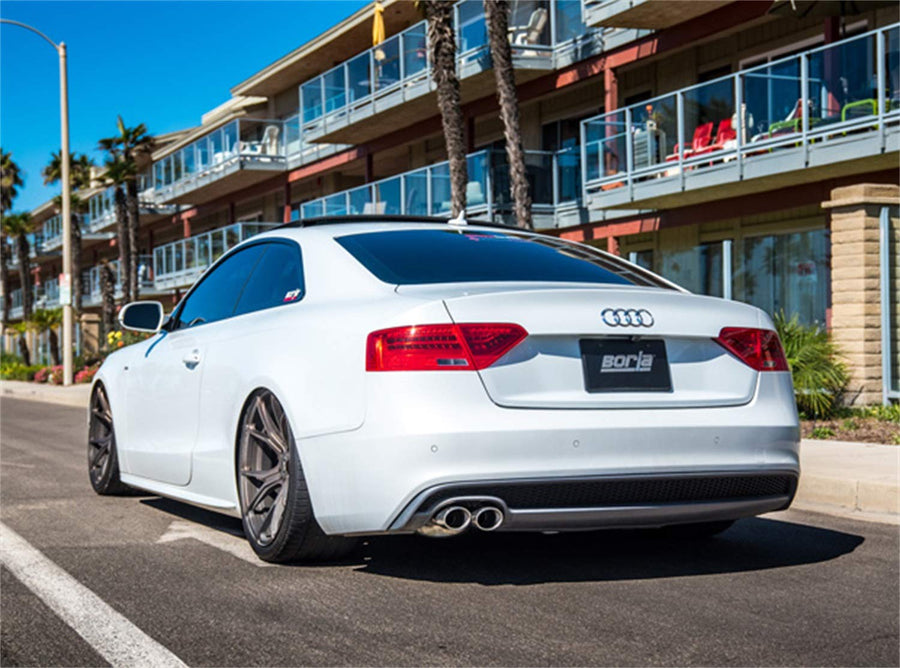 BORLA Cat-Back 140733 Performance Exhaust System for 2010-2016 Audi B8/ B8.5 A5 2.0L Automatic/Manual Transmission All Wheel Drive 2 Door