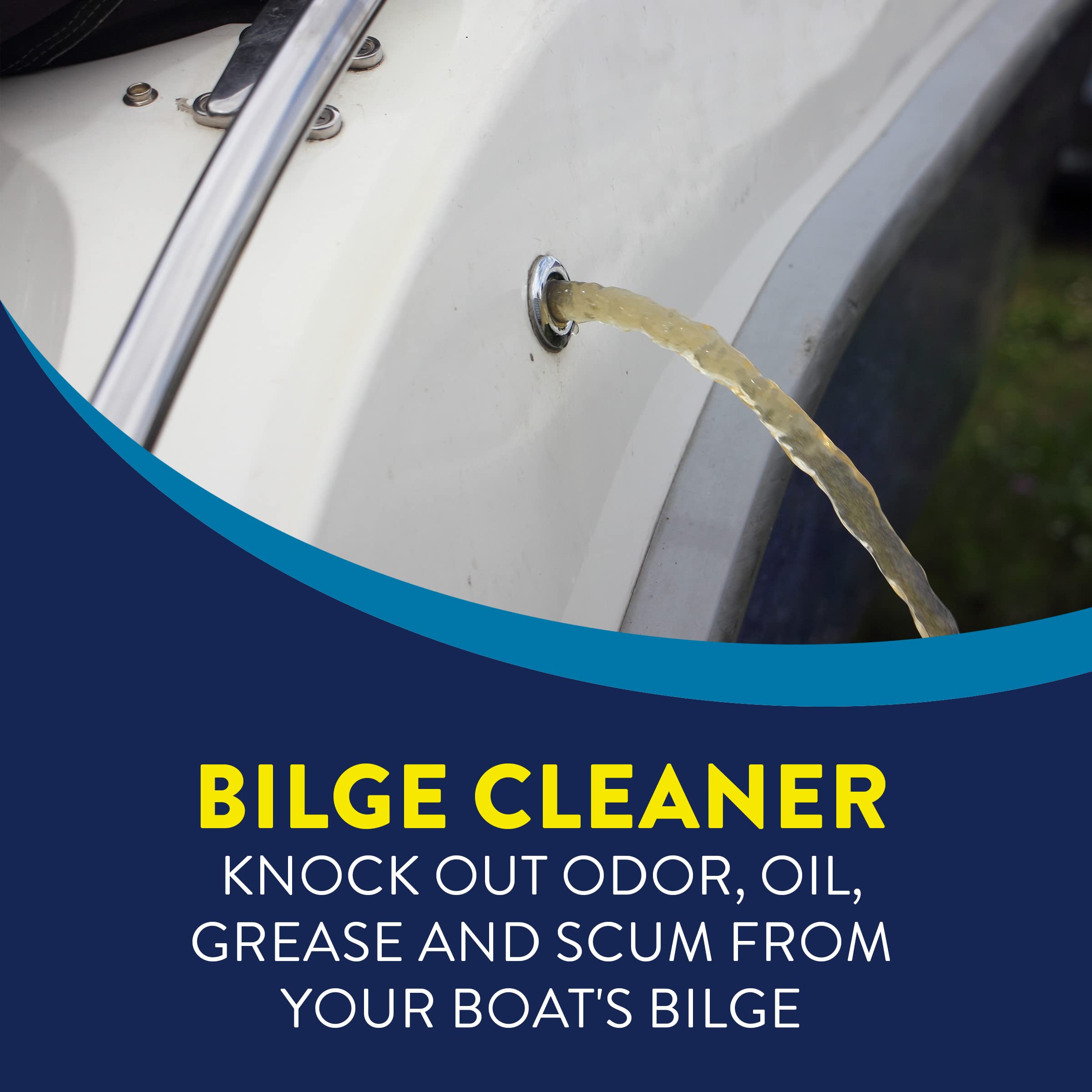 Legend Brands UN-DUZ-IT Bilge Cleaner, Perfect for Boats, Pontoons and other Marine Power Systems, Fresh Lime Scent, 32 Fl. Oz.