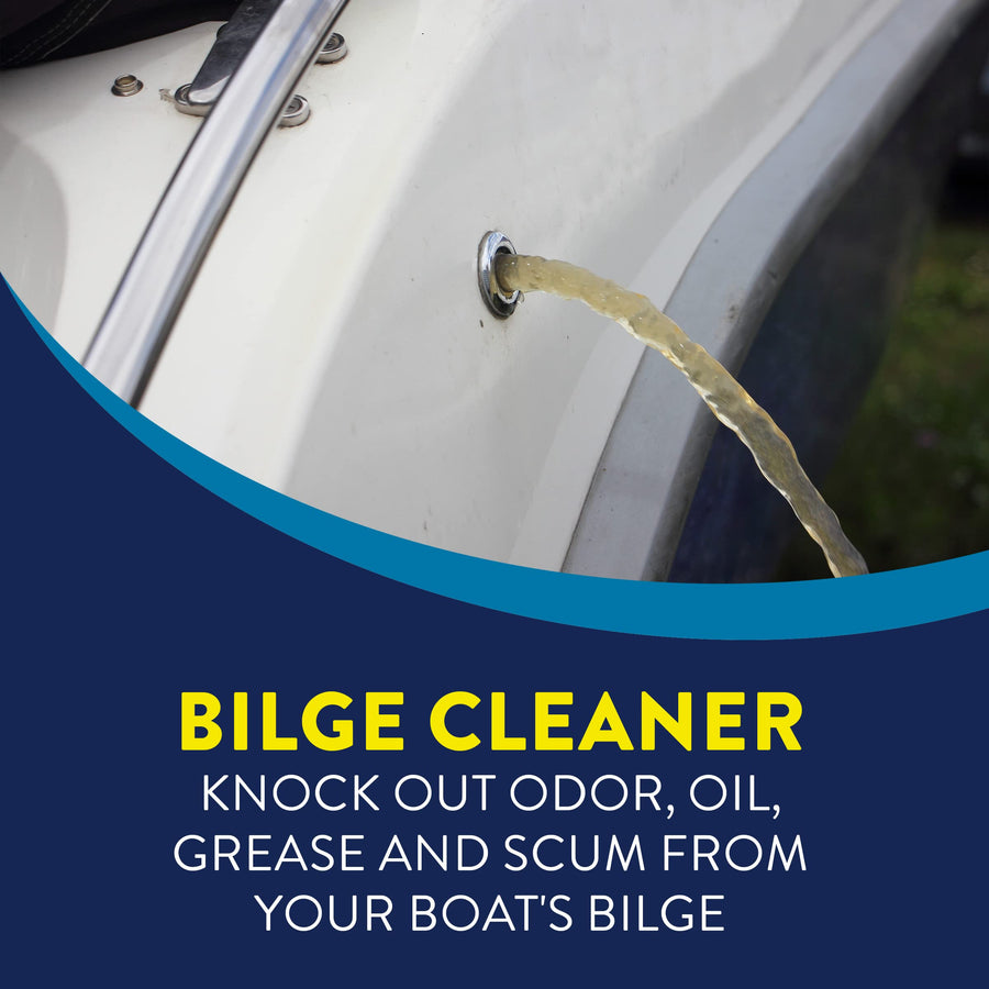 Legend Brands UN-DUZ-IT Bilge Cleaner, Perfect for Boats, Pontoons and other Marine Power Systems, Fresh Lime Scent, 32 Fl. Oz.