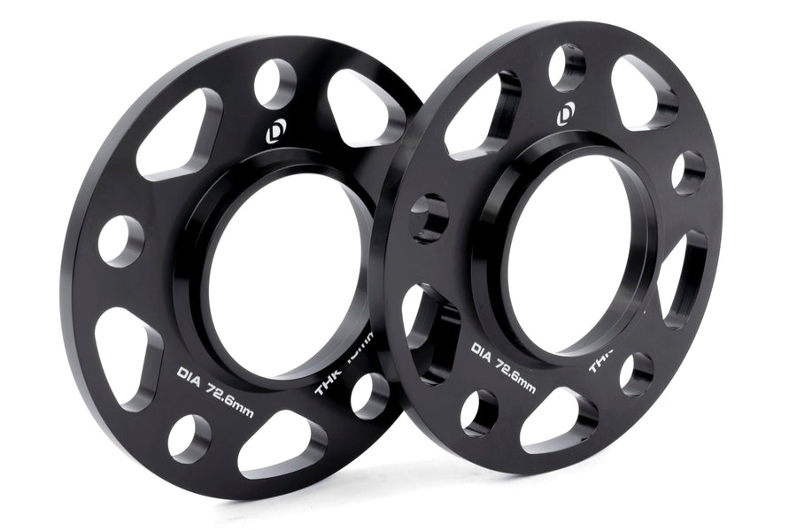 Dinan Wheel Spacers D210-2039 5x120 Bolt Circle 72.6mm Center Bore 10mm Thick Pair