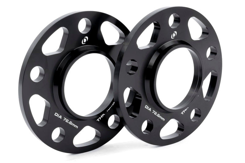 Dinan Wheel Spacers D210-2039 5x120 Bolt Circle 72.6mm Center Bore 10mm Thick Pair