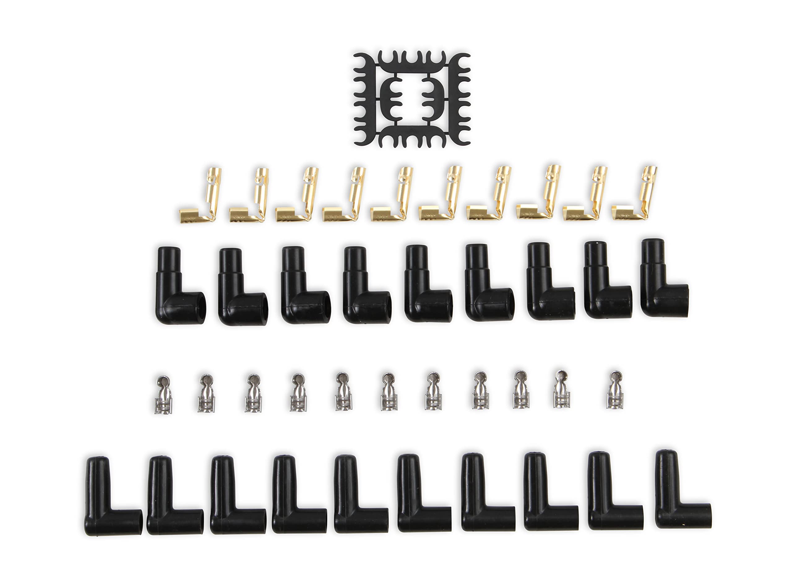 9001C ACCEL Extreme 9000 Spark Plug Wire Set - Universal - 90 Degree White Ceramic Boots