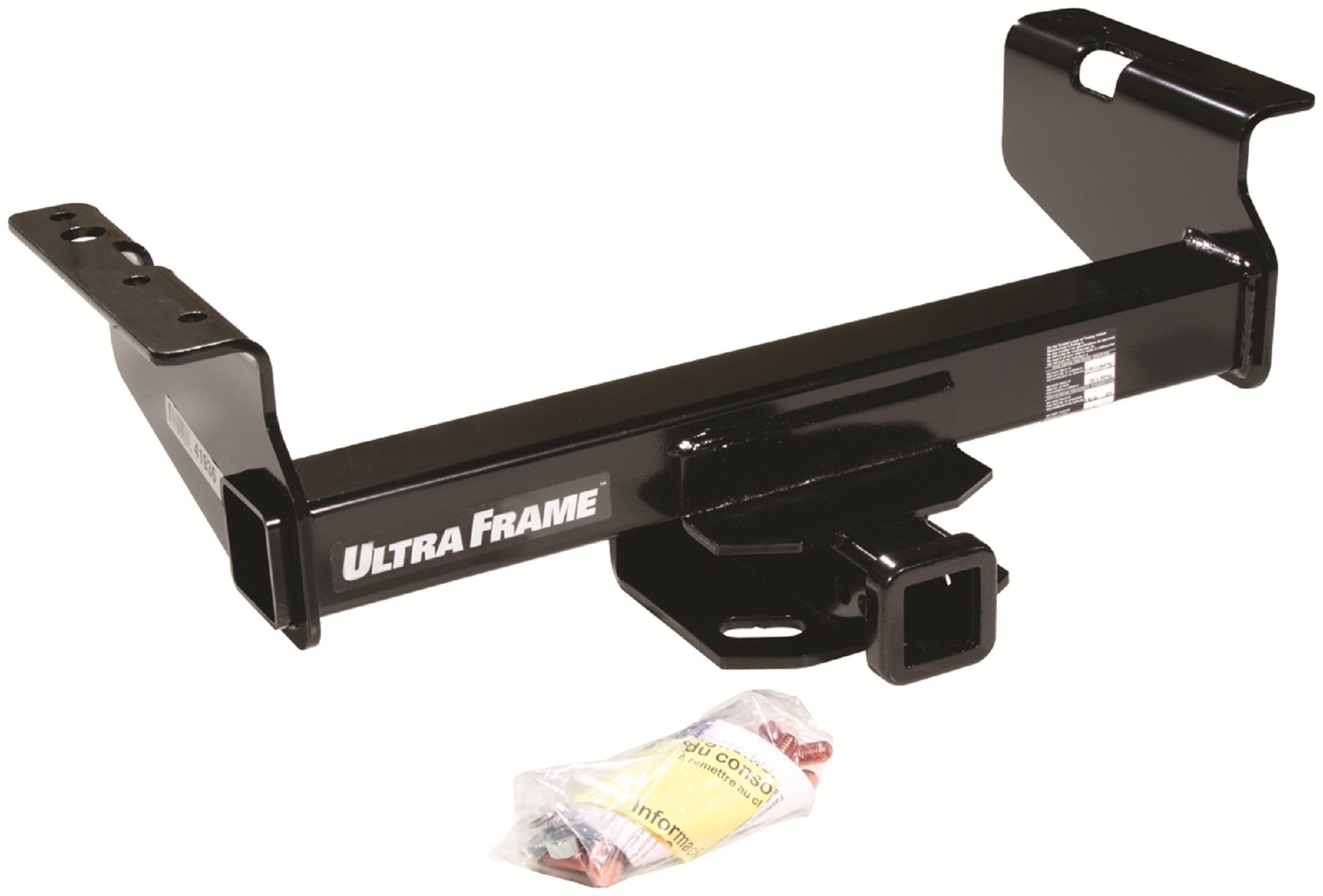 Class 5 Draw-Tite Ultra Frame Trailer Hitch, 2 Inch Receiver, Black, Compatible with 2007-2022 Chevrolet Silverado 3500 HD