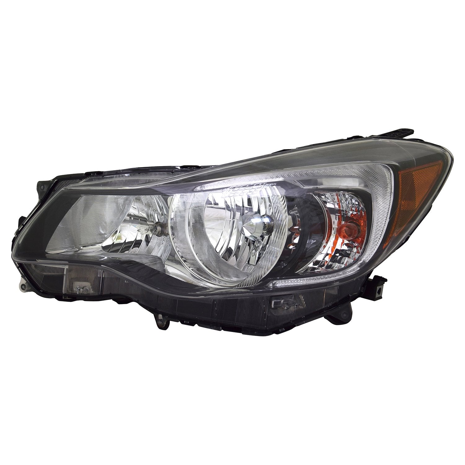 Left TYC Headlight Assembly Compatible with 2015-2016 Subaru Impreza