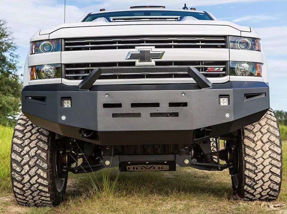 Alumilite Front Bumper ICI Aluminum Compatible with 2015-2019 Chevrolet HD