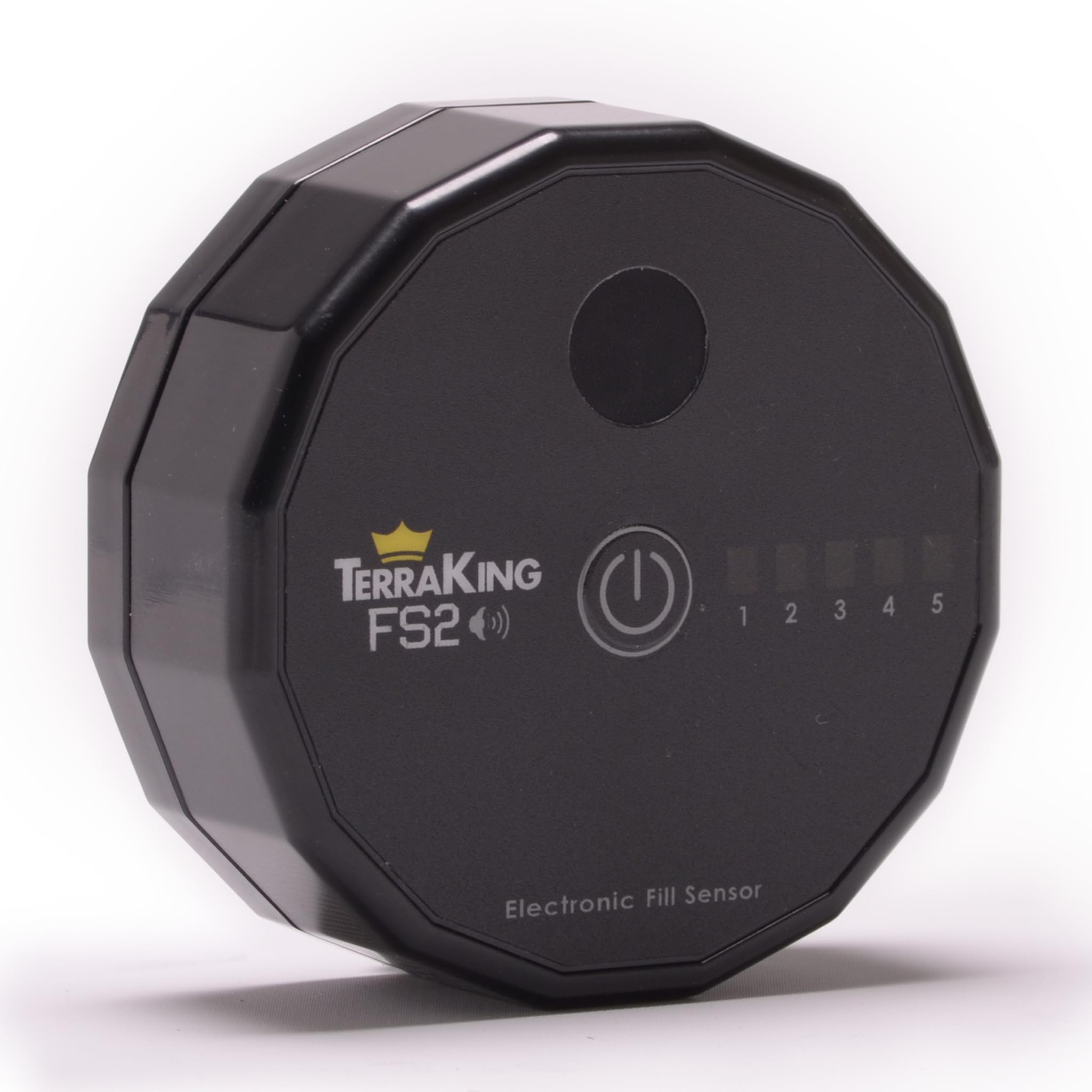 TerraKing FS2 TK95073 Material Collection Fill Sensor; Designed for Most Baggers or Leaf/Material Collection Systems; Rechargeable Battery, USB Cable Included