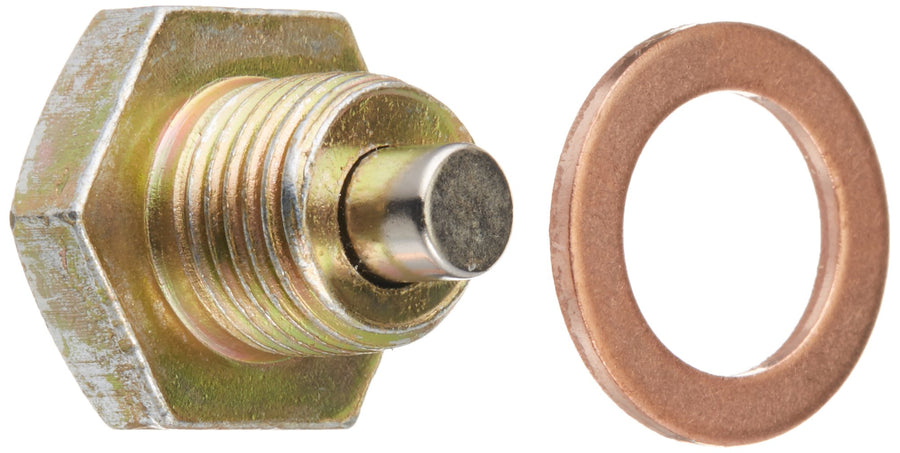 Magnetic Drain Plug Milodon 17000 1/2-20" Gold