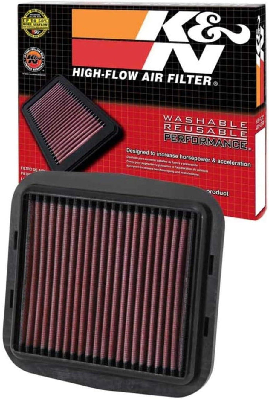 K&N Engine Air Filter: Premium, High Performance, Powersport Air Filter: Fits 2012-2019 DUCATI (1299 Panigale, 959, Multistrada 1260, Scrambler 1100, XDiavel) DU-1112