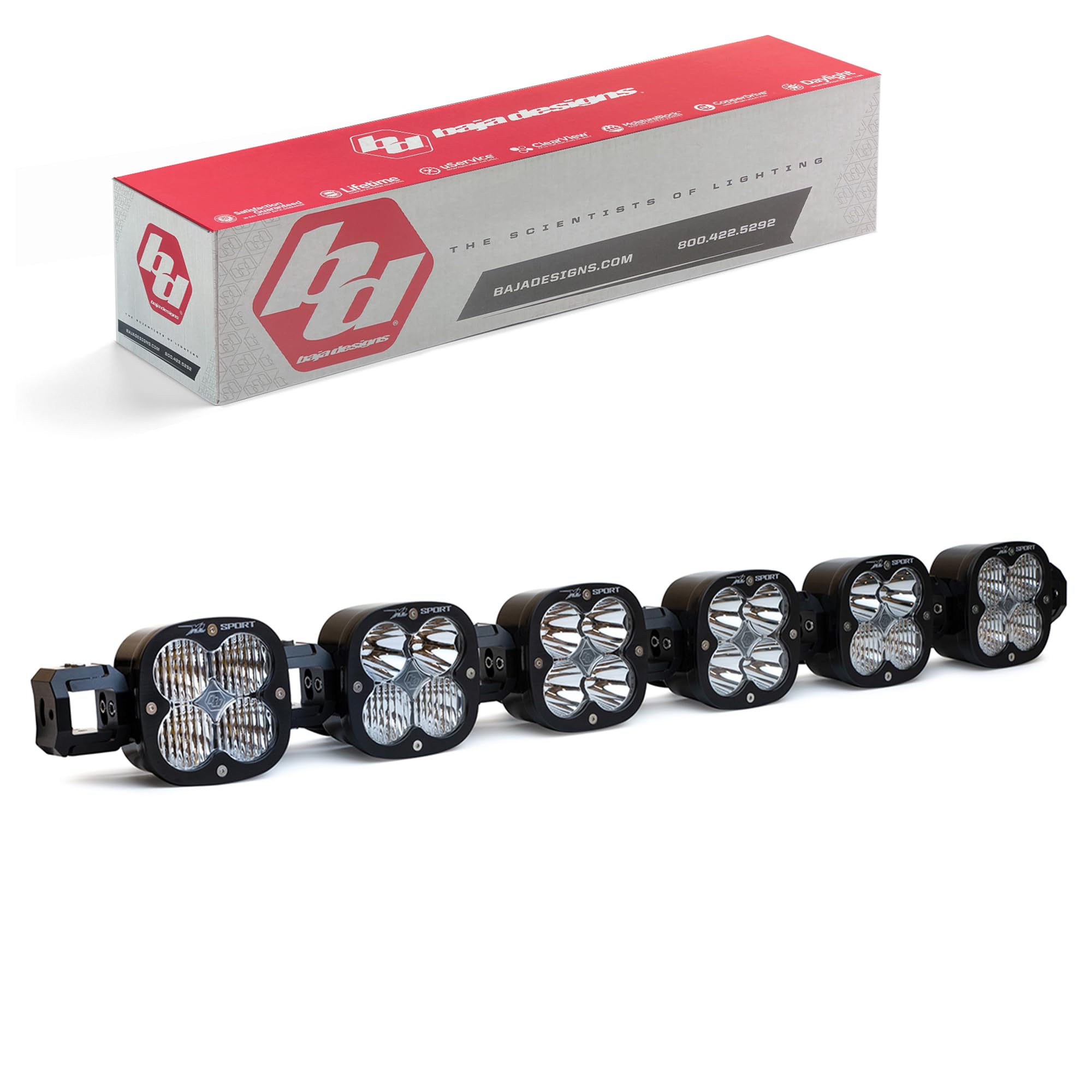 74-0003 Baja Design XL Linkable Series 32.99" 130W Dual Row Driving/Combo Beam LED Light Bar