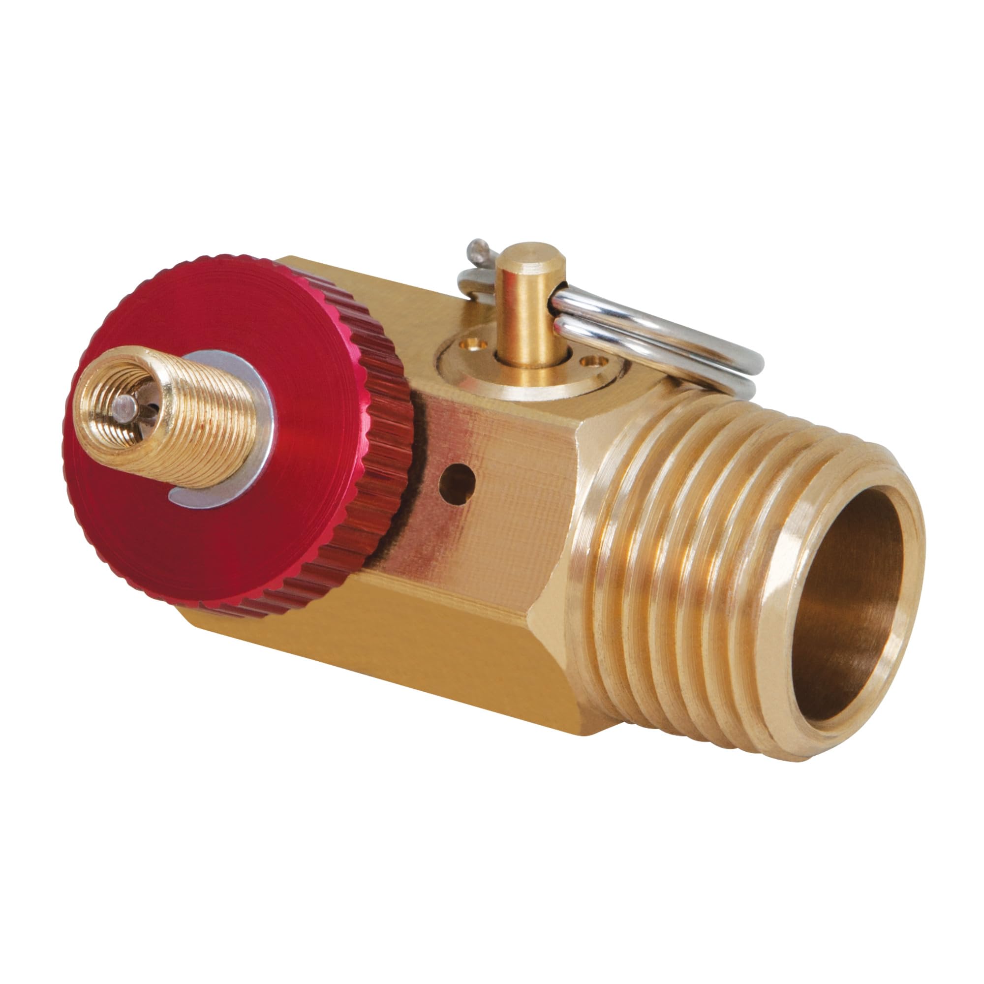 Air Tank Manifold Performance Tool W10056 With Fill Port , Ball Valve, & Relief Bypass , Gold