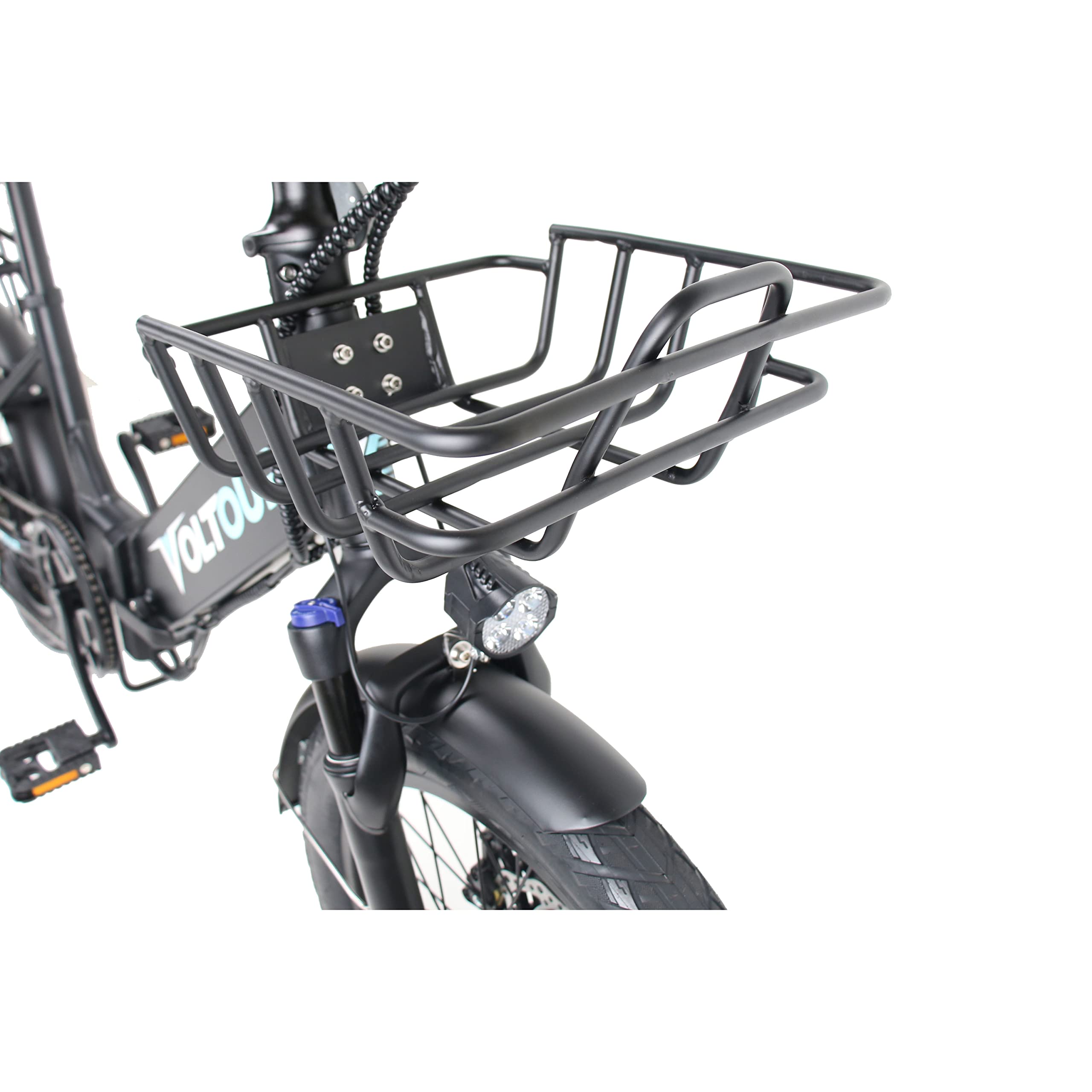 20" Folding E-Bike Voltour 320-STFDBLK with Step Thru Frame - 500W, Black