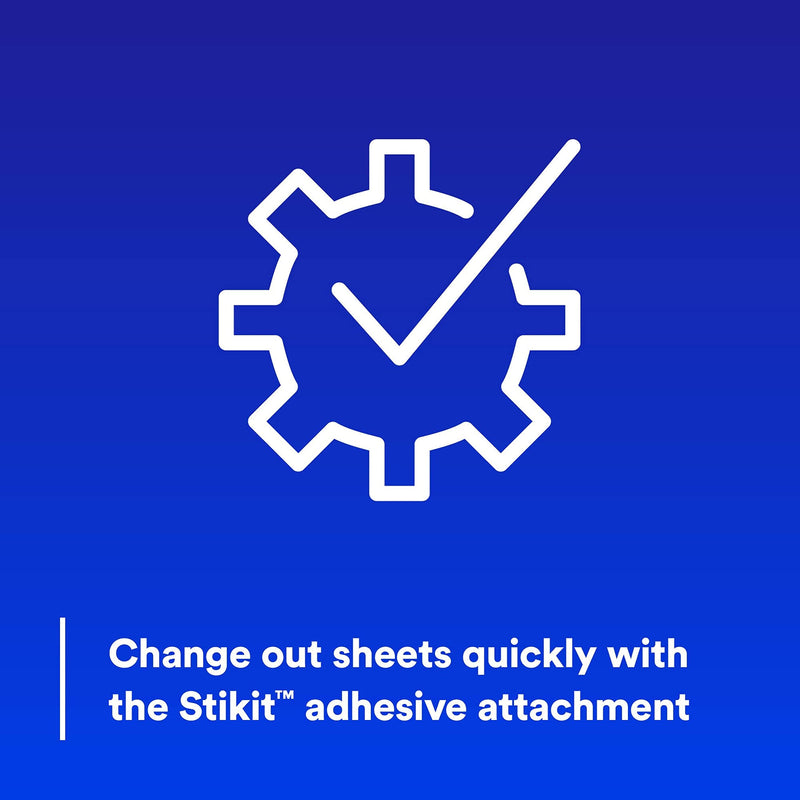 3M Blue Stikit Abrasive Sheet Roll, 36221, No Hole, 2-3/4 in x 30 yd, 180+ Grade, Automotive Sanding Roll Sandpaper for Coating Removal, Body Repair, Auto Sanding