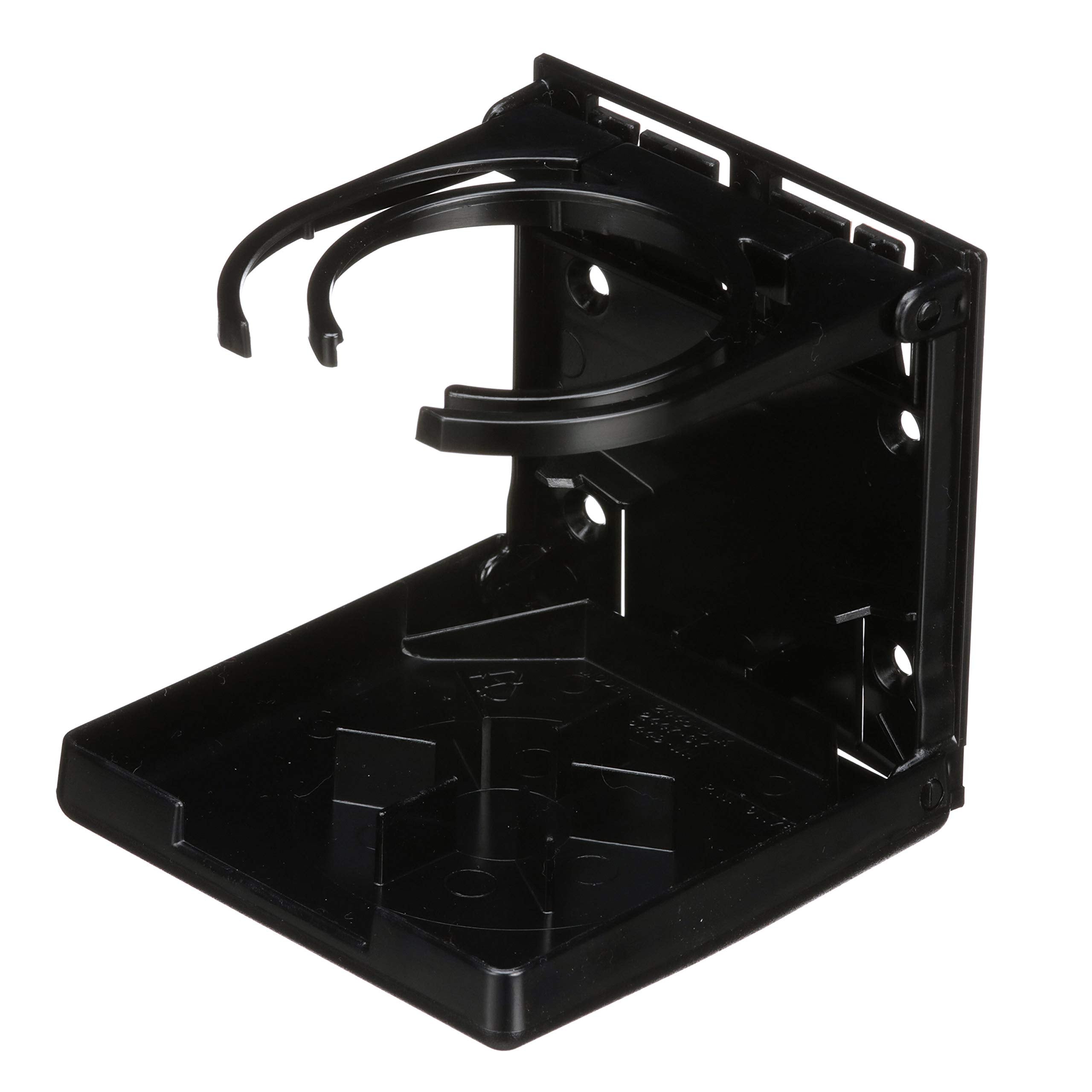 Fold-Up Attwood 2445-7 Dual Ring Drink Holder (Black)