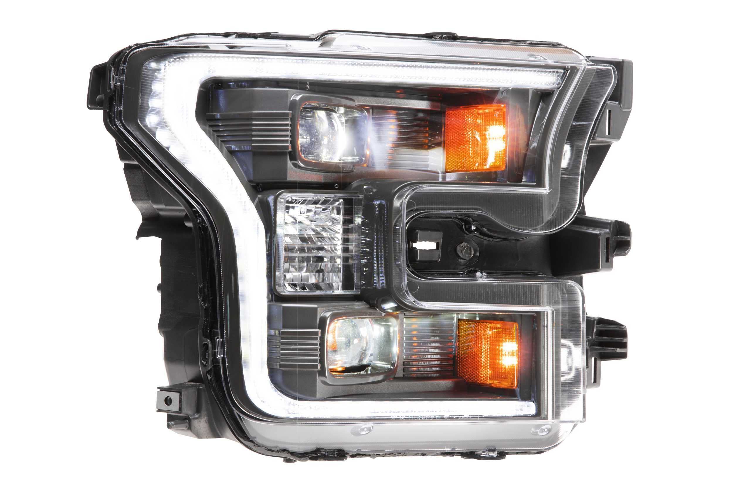 Morimoto XB LED Hybrid Headlights Fits Ford F-150 2015-2017 and Raptor 17-20, Plug and Play Headlight Assemblies (LF550.2)