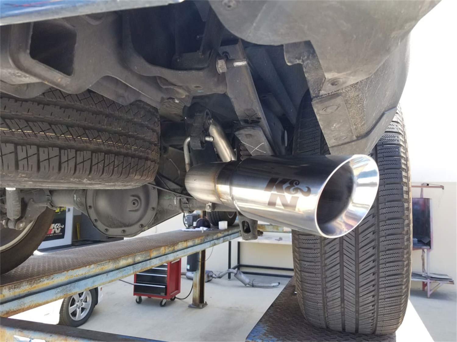 K&N Cat Back Exhaust Kit 67-3026: High Performance, Guaranteed Horsepower and Acceleration: Fits 2014-2019 CHEVY/GMC Silverado 1500 and Sierra 1500, 67-3026