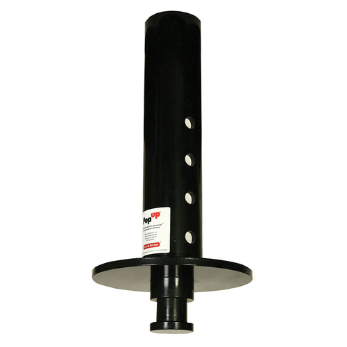GN5 Pop Up Gooseneck Adapter to 5th Wheel - Young's Products, LLC 4" Round Tube
