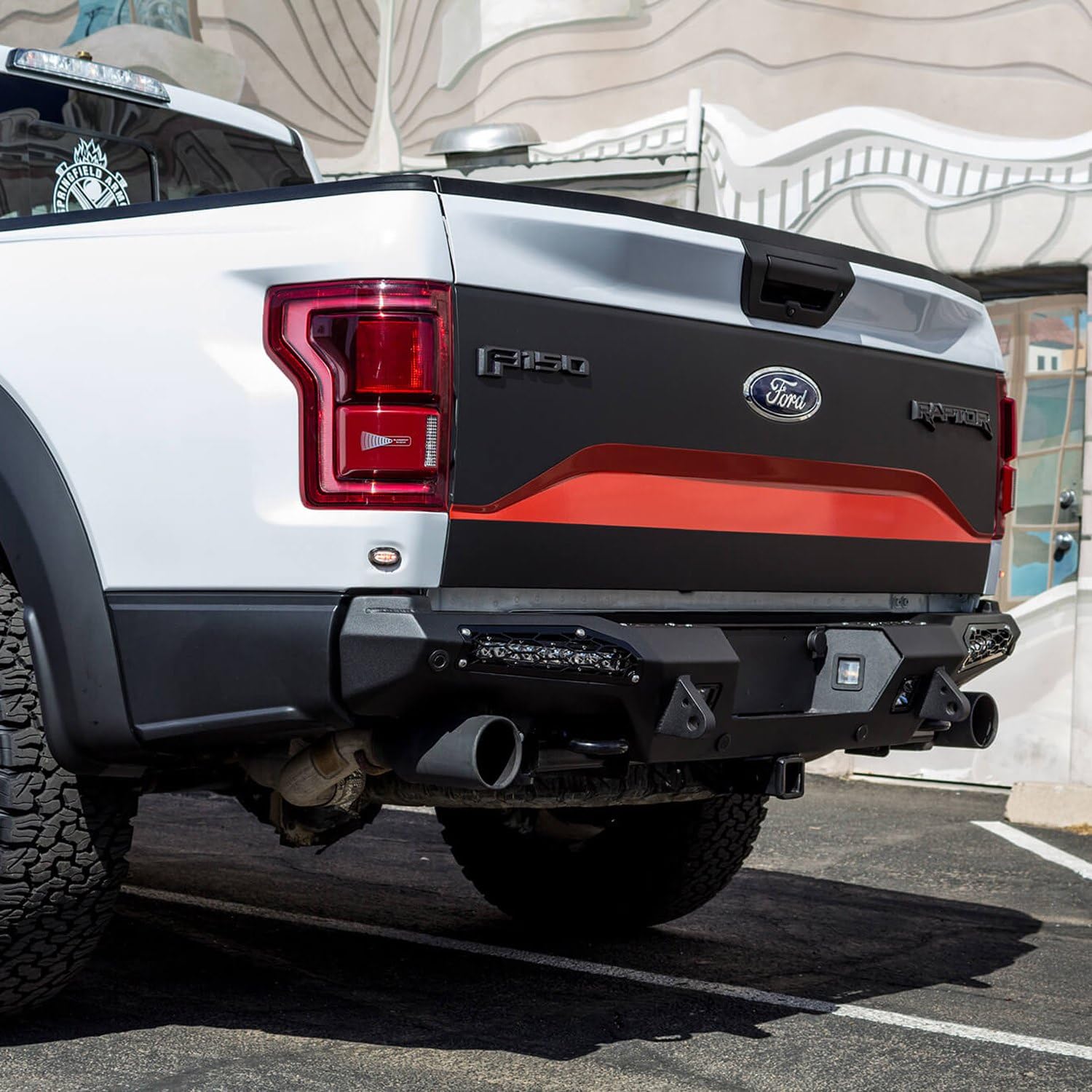 Rear Bumper Addictive Desert Designs (Ford Raptor Honey Badger)