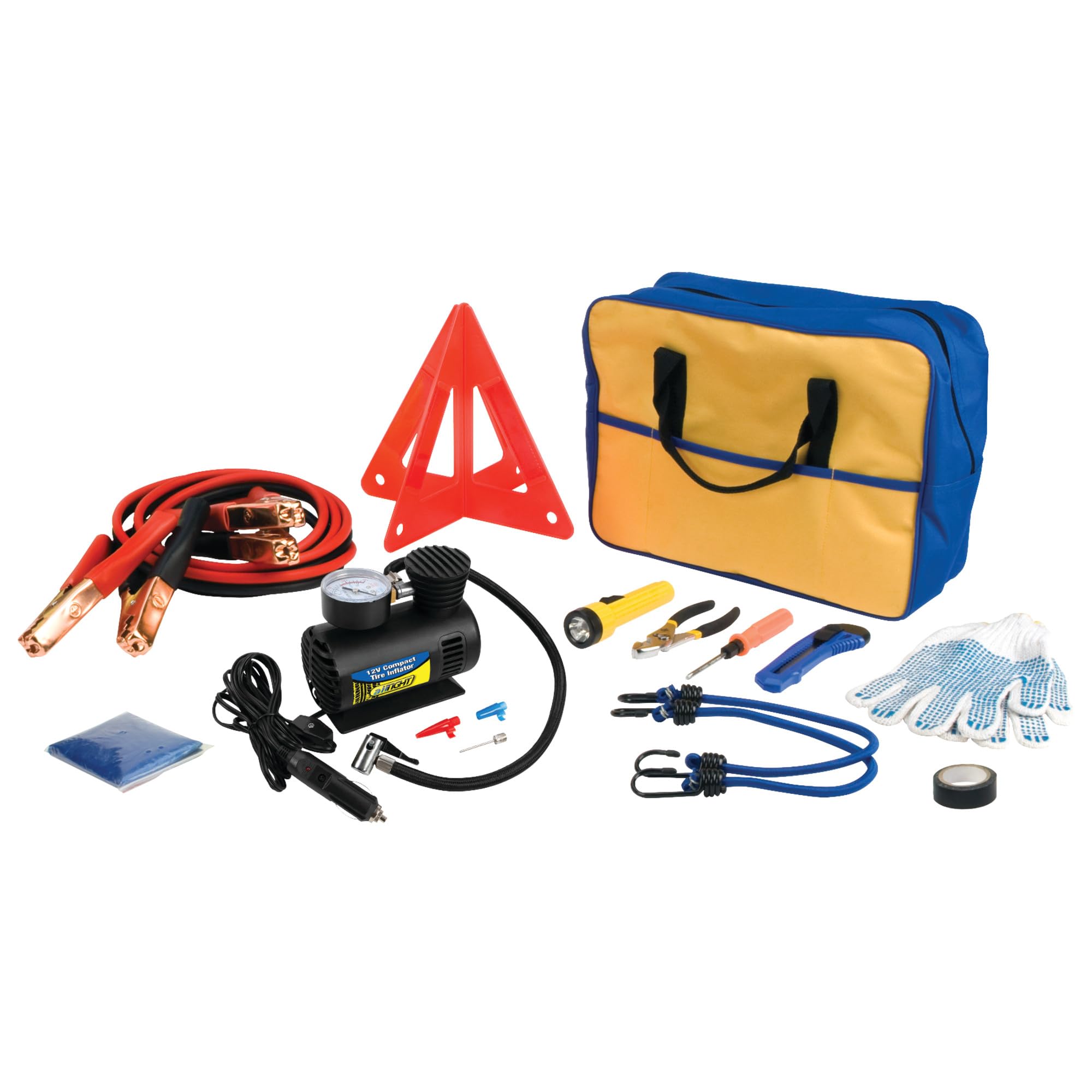 Roadside Emergency Kit Performance Tool 60220 With Jumper Cables Premium