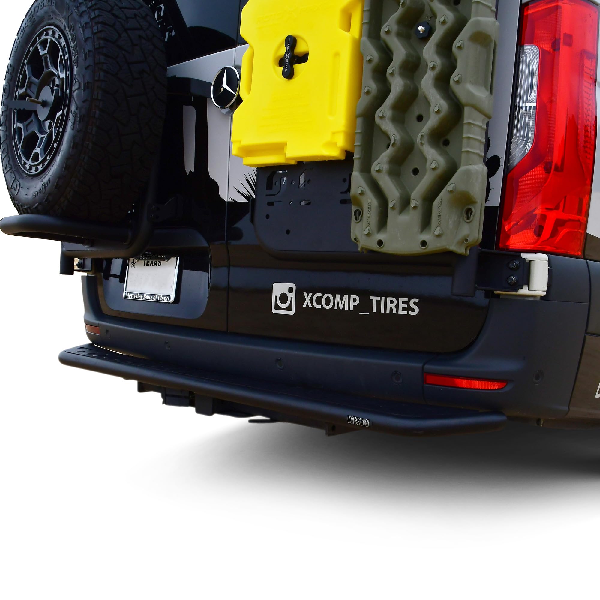 Outlaw Rear Step Westin fits 2007-2024 Mercedes Benz Sprinter