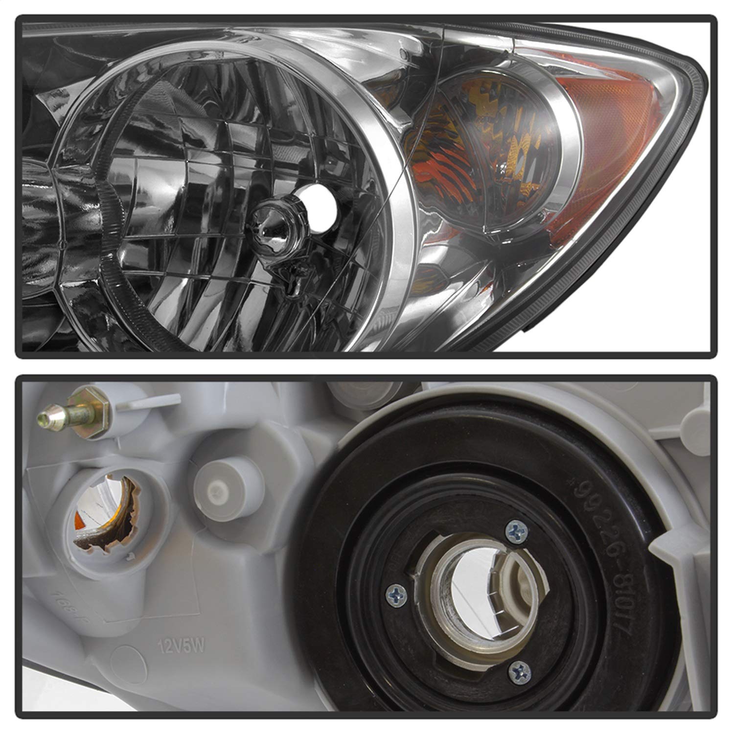 OEM Style Xtune Headlights (HD-JH-TCAM05-AM-C)