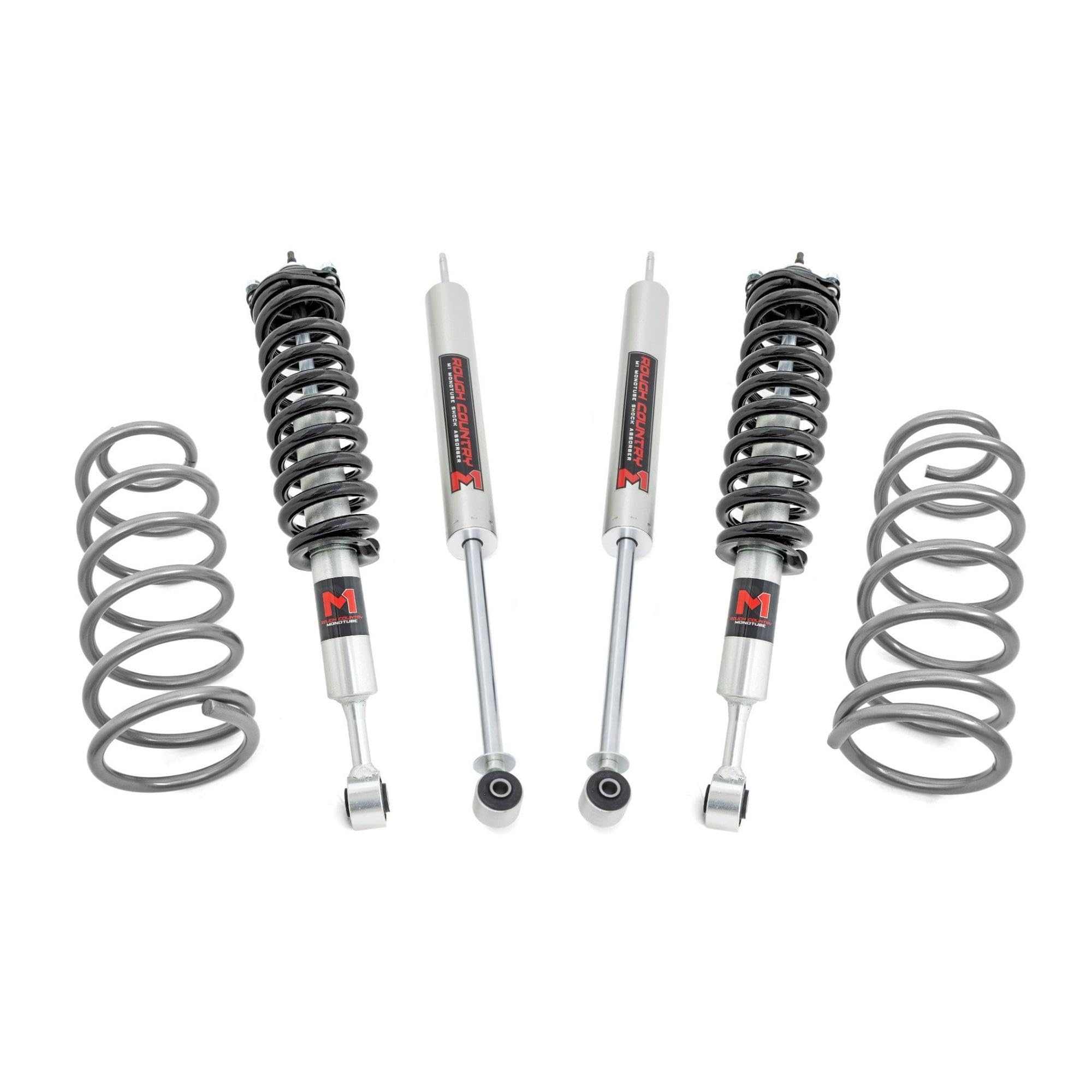 3" Rough Country Suspension Lift Kit with M1 Struts & M1 Rear Shocks for 2010-2024 Toyota 4Runner 4WD