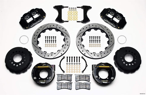 Rear P-Brk Kit, FNSL4R, 12.88" Drilled