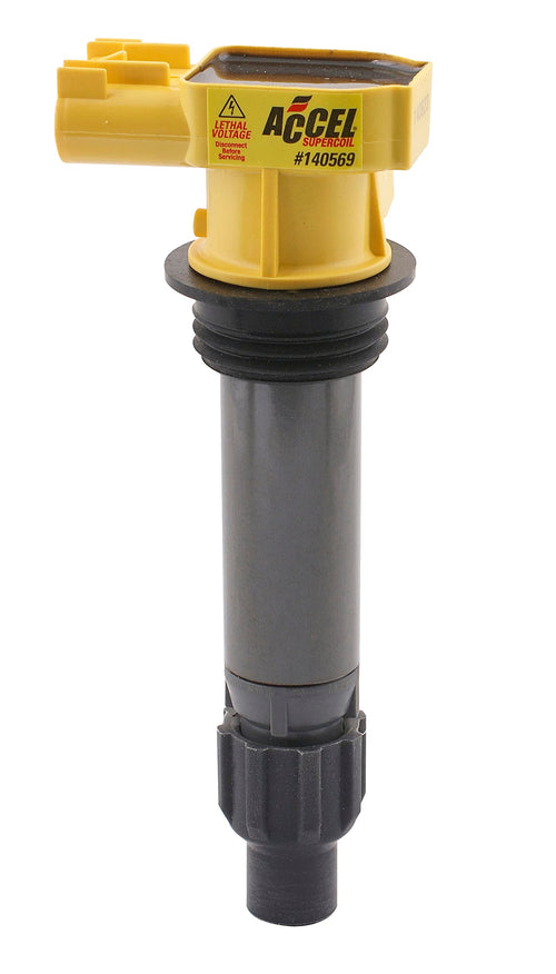 Coil, ACCEL 140569 Cop Gm/Suzuki 3.6L V6,Yellow