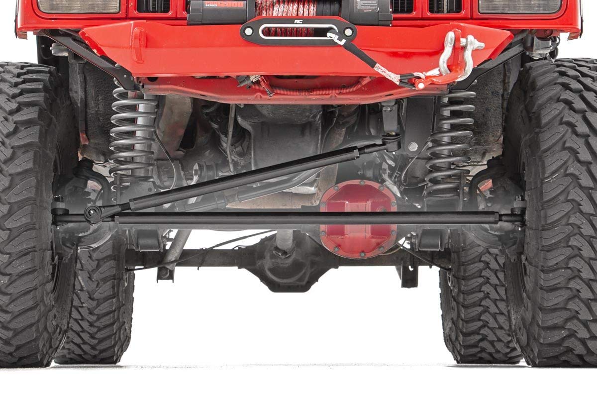 Rough Country Steering Kit HD w/Stabilizer for Jeep (TJ,XJ,ZJ,MJ) - 10613