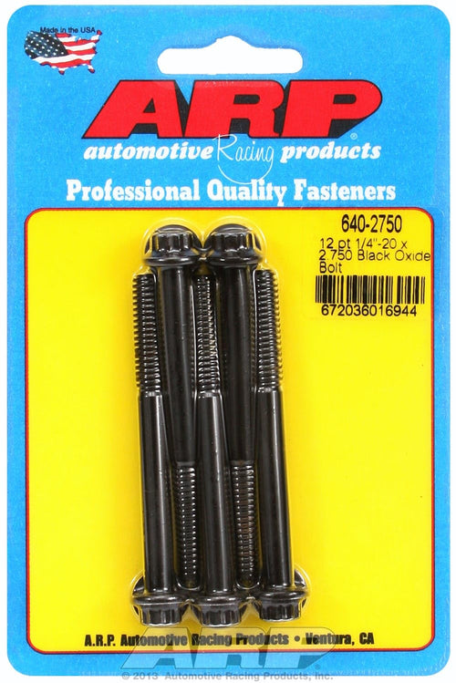 Black ARP (640-2750) Oxide Bolt