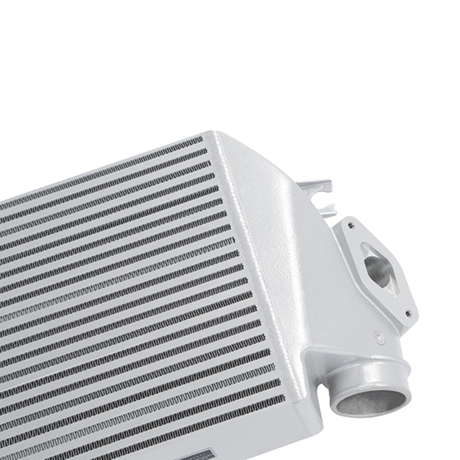 Mishimoto Top-Mount Intercooler Kit MMTMIC-WRX-08SLBL Compatible With Subaru WRX 2008-2014 Silver Cooler, Blue Hose