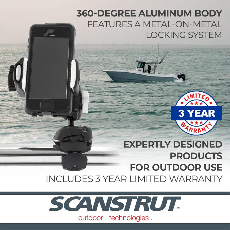 ROKK Mini Scanstrut RLS-509-402 for Phone with Rail Base