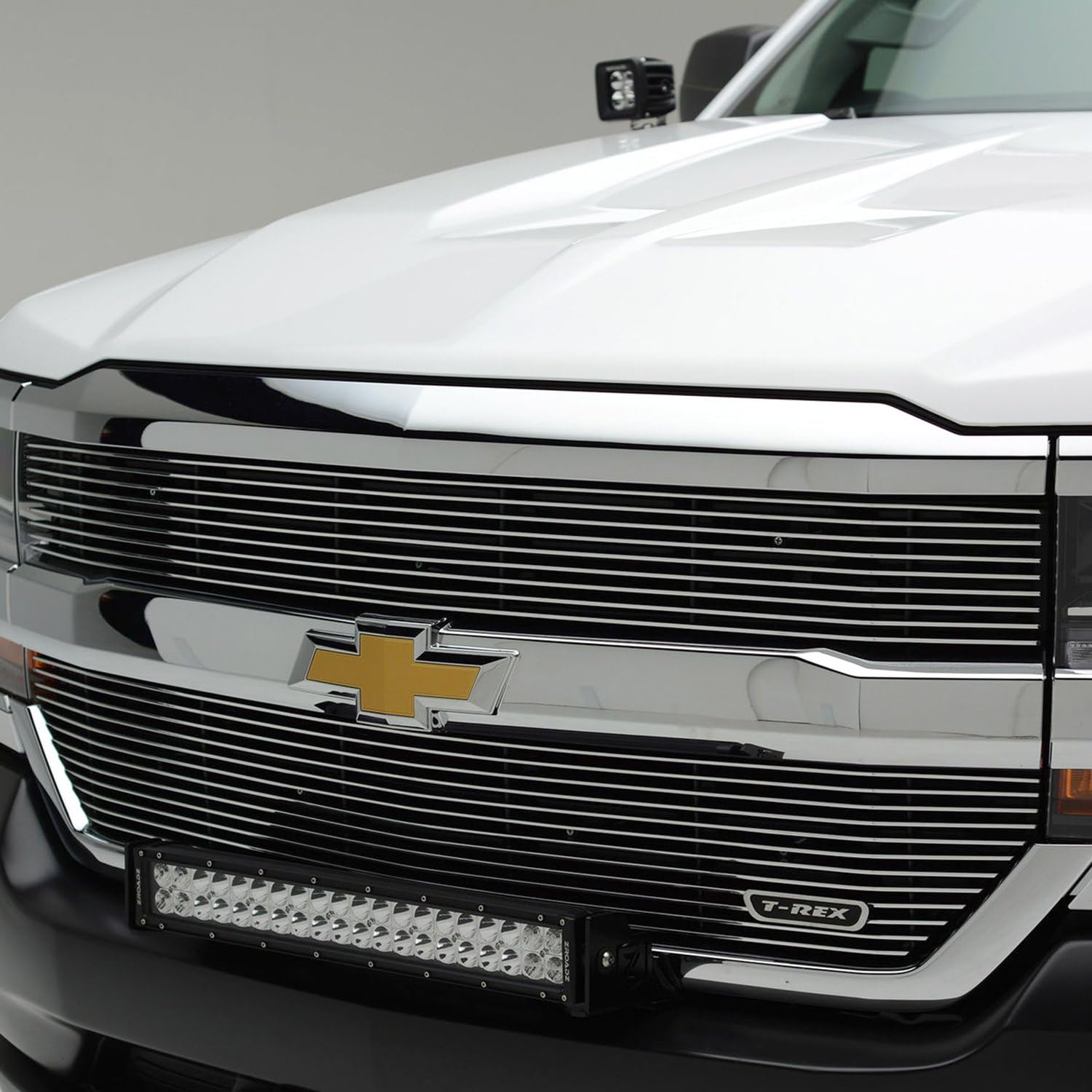 ZROADZ Black Z321221-KIT Front Bumper LED Light Bar KIT 2015-2016 CHEVROLET SILVERADO 2500/3500