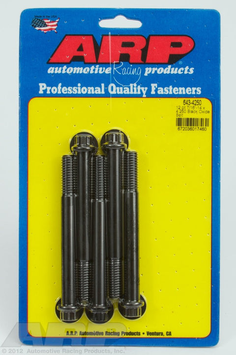 Black ARP (643-4250) Oxide Bolt