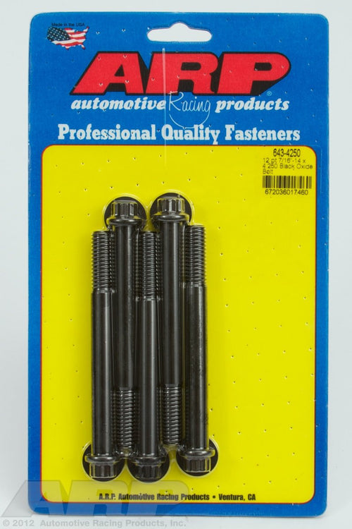 Black ARP (643-4250) Oxide Bolt