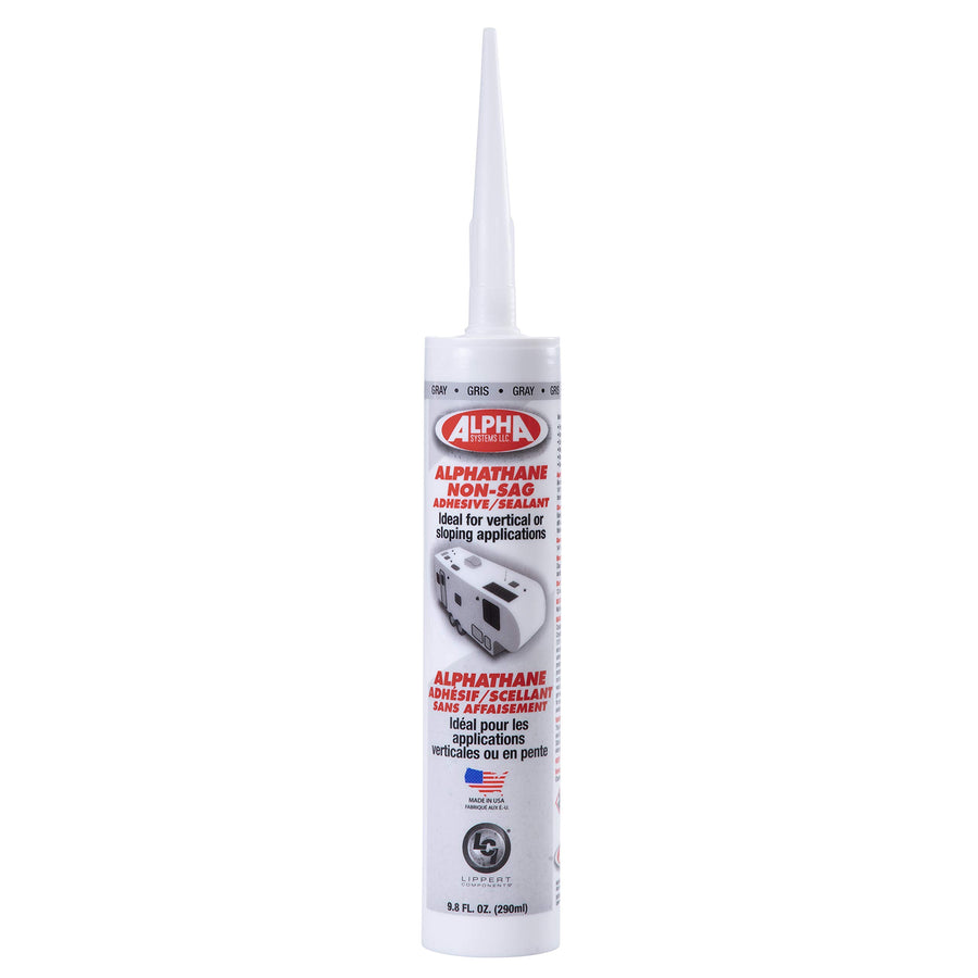Non-Sag Sealant 5160 ALPHATHANE for 5th Wheel RVs, Travel Trailers and Motorhomes