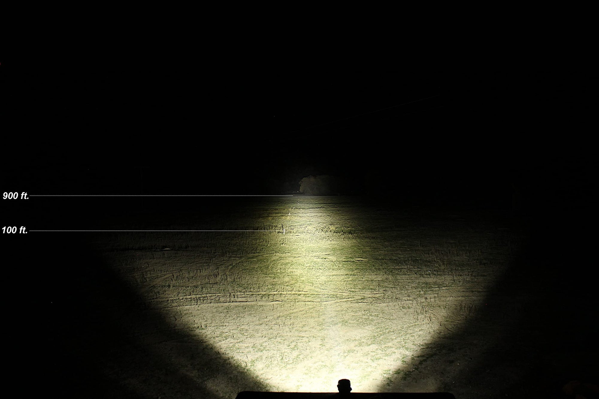 XL Racer Edition Baja Designs LED Light Pod (Racer Spot Lens; Clear)