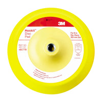 3M Hookit Disc Pad, 8 in, Medium Density Foam, 05779, Abrasive Disc Pad for Paint Stripping, Primer Sanding, Polishing or Grinding