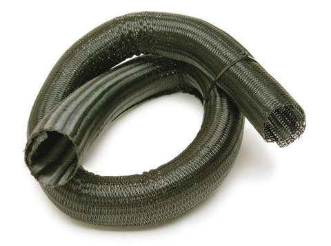 PowerBraid Painless Performance 70904 Split Braided Sleeving, 2" Diameter, 4' Length, Black