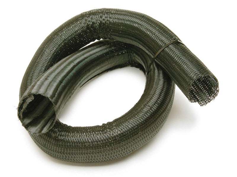 PowerBraid Painless Performance 70904 Split Braided Sleeving, 2" Diameter, 4' Length, Black